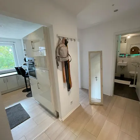 公寓 Sonniges Apartment, W-lan, Parkplatz, Autobahnnah, S-bahn , Messe *