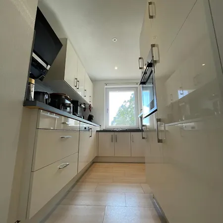 公寓 Sonniges Apartment, W-lan, Parkplatz, Autobahnnah, S-bahn , Messe *